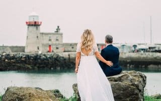 Howth Habour Wedding Photo